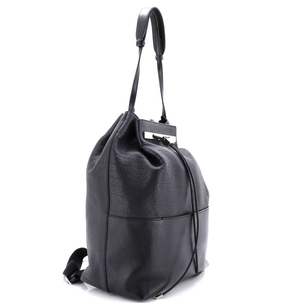 The Row Large Drawstring Backpack Leather - image 3